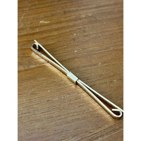 Dior 12k Gold Filled Tie Bar/ Clip